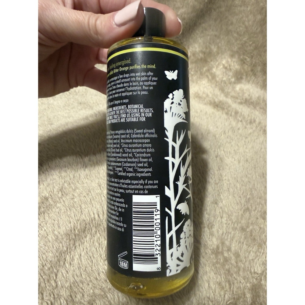 Cowshed Grumpy Cow Uplifting Bath & Body Oil 100ml~3.38 fl oz New - Picture 4 of 6